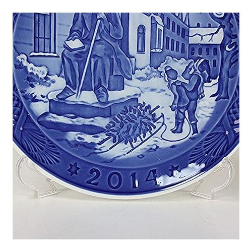  Royal Copenhagen 1901114 Christmas Plate 2014, Hans C Andersen