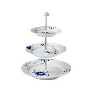 로얄코펜하겐Royal Copenhagen Blue Fluted Mega 3 Tier Etageres