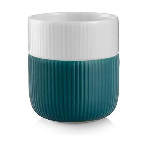  로얄코펜하겐Royal Copenhagen Fluted Contrast Mug 0.33L - Petroleum