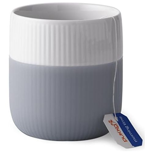  로얄코펜하겐Royal Copenhagen Contrast Ribbed Mug Thunder, 33cl