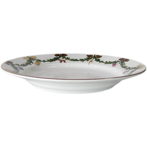  로얄코펜하겐Brand: Royal Copenhagen Royal Copenhagen Star Fluted/Xmas 1017456 Plate Flat 22 cm Porcelain Multi-Coloured