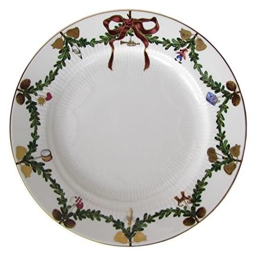  로얄코펜하겐Brand: Royal Copenhagen Royal Copenhagen Star Fluted/Xmas 1017456 Plate Flat 22 cm Porcelain Multi-Coloured