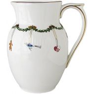 로얄코펜하겐Brand: Royal Copenhagen Royal Copenhagen 1017447 Star Fluted/Xmas Jug 90 cl Porcelain Multi-Coloured