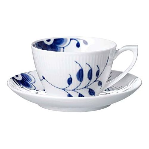  로얄코펜하겐Royal Copenhagen Blue Fluted Mega Cup 28cl and Saucer