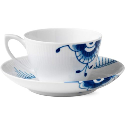  로얄코펜하겐Royal Copenhagen Blue Fluted Mega Cup 28cl and Saucer