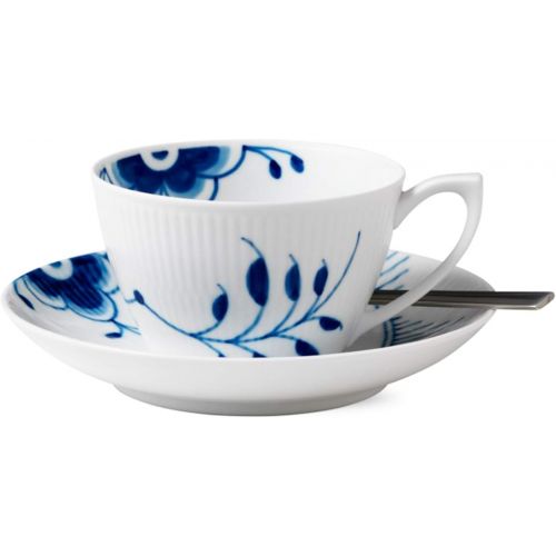  로얄코펜하겐Royal Copenhagen Blue Fluted Mega Cup 28cl and Saucer