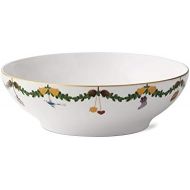 Royal Copenhagen Serving Bowl 220L Star Flutet Salad/Vegetable Bowl Christmas