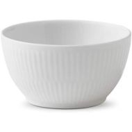 로얄코펜하겐Brand: Royal Copenhagen Royal Copenhagen Sugar Bowl White Ribbed 15cl