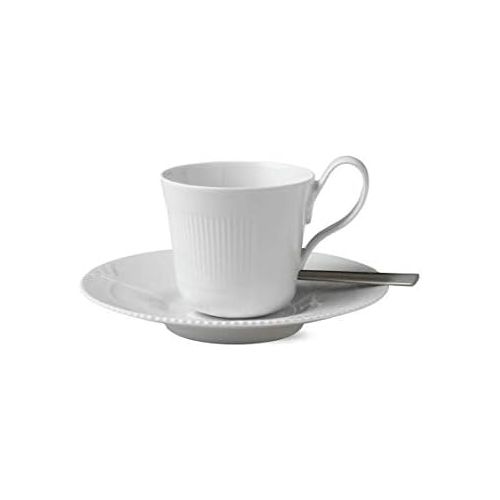  로얄코펜하겐Brand: Royal Copenhagen Royal Copenhagen Elements 2-Piece Mug White 0.25L