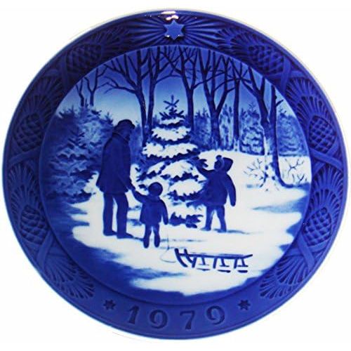  로얄코펜하겐Brand: Royal Copenhagen Royal Copenhagen 1979 Christmas Plate Selects the Christmas Tree