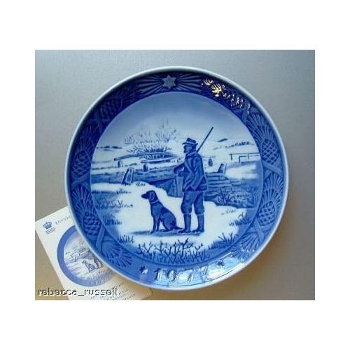  로얄코펜하겐Brand: Royal Copenhagen Royal Copenhagen 1977 Immvad Bridge Collector Plate