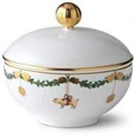 로얄코펜하겐Brand: Royal Copenhagen Royal Copenhagen Star Fluted Christmas Sugar Bowl