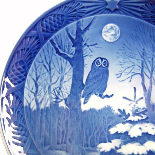  로얄코펜하겐Brand: Royal Copenhagen parallel import product Years Plate 1974Winter Dusk