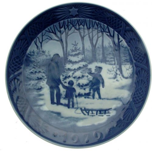  로얄코펜하겐Brand: Royal Copenhagen Royal CopenhagenThe Christmas Plate1979Selection Christmas Treeby Kai Lange CP1218