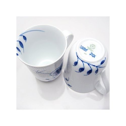  [무료배송]로얄 코펜하겐 Royal Copenhagen ( Blue Fluted mega Pair Mug Cup [ Parallel Import Goods ]