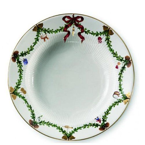  Royal Copenhagen Star Fluted Christmas 4.6 oz. Soup Bowl