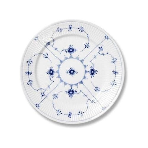  Royal Copenhagen Blue Fluted Plain 10.75 Dinner Plate