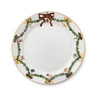 Royal Copenhagen Star Fluted Christmas Dinner Plate