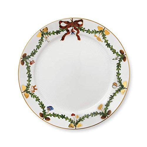  Royal Copenhagen Star Fluted Christmas Dinner Plate