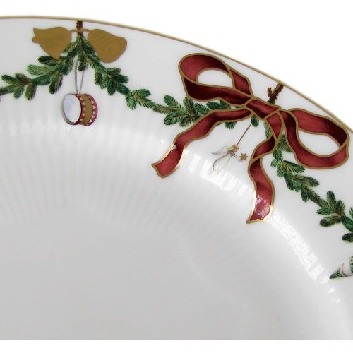  Royal Copenhagen Star Fluted/Xmas Plate Flat 19 cm Porcelain Multi Coloured