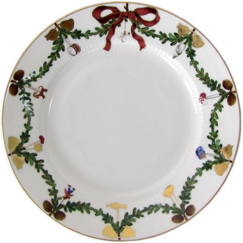  Royal Copenhagen Star Fluted/Xmas Plate Flat 19 cm Porcelain Multi Coloured