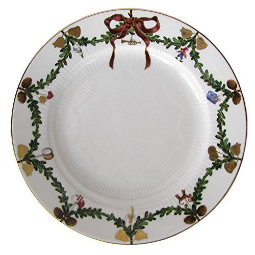  Royal Copenhagen Star Fluted/Xmas Plate Flat 22 cm Porcelain Multi Coloured