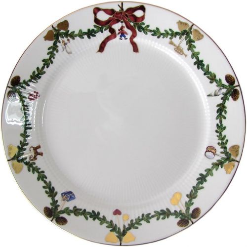  Royal Copenhagen Star Fluted/Xmas Plate Flat 27 cm Porcelain Multi Coloured