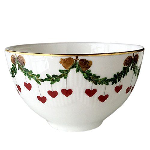  Royal Copenhagen Star Fluted Christmas Chocolate Bowl