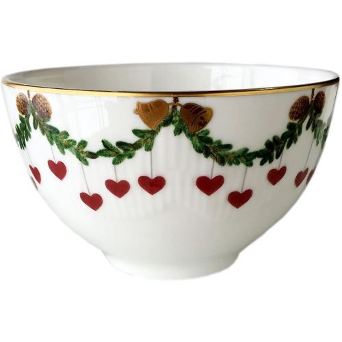  Royal Copenhagen Star Fluted Christmas Chocolate Bowl