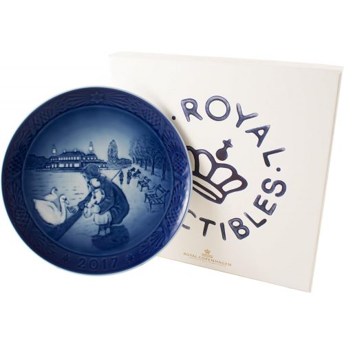  Royal Copenhagen 1021105 Christmas Plate 2017, by The Lake