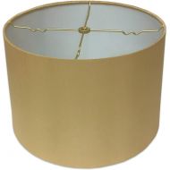 Royal Designs, Inc Royal Designs Shallow Drum Hardback Lamp Shade, Linen Cream, 11 x 12 x 8.5