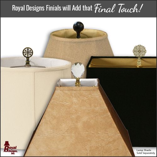  Royal Designs, Inc. Royal Designs Square Bell Basic Lamp Shade - White - 5 x 10 x 9