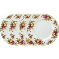 Royal Doulton-Royal Albert Old Country Roses Salad Plates, Set of 4