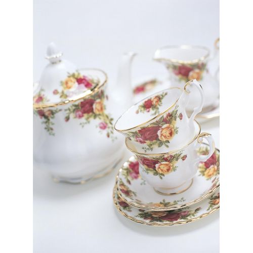  Royal Doulton Royal Albert Old Country Roses 4-Cup Tetera