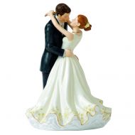 Royal Doulton Occasions Forever Cake Topper Figurine, 9.25