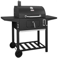 Royal Gourmet 24 Inch Charcoal Grill,BBQ Outdoor Picnic, Camping, Patio Backyard Cooking,Black