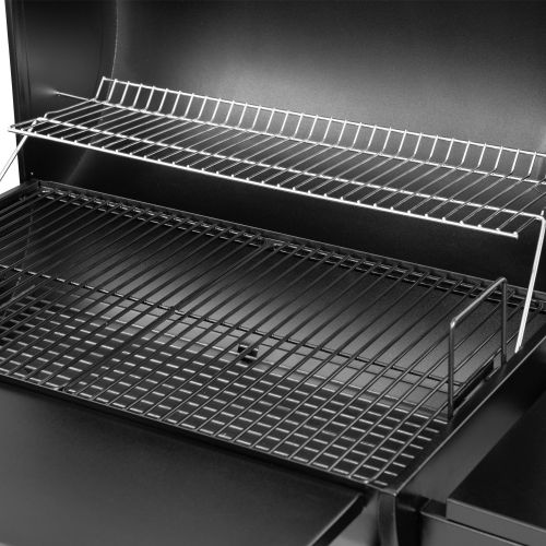  Royal Gourmet 30 BBQ Charcoal Grill and Offset Smoker | 800 Square Inch cooking surface, Outdoor for Camping | Black, CC1830S model