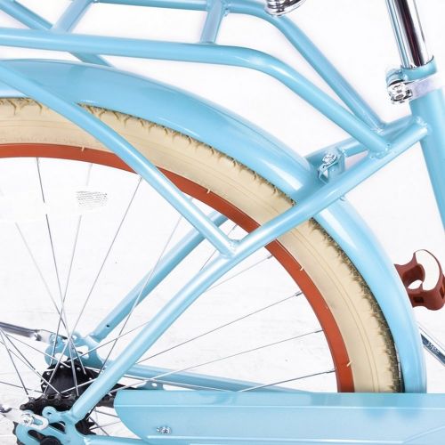  Royal London Retro 18” Ladies Cruiser Bike with Basket