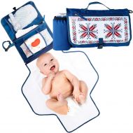 Royal Rusu Portable Changing Pad with Detachable Extension  Diaper Changing Pad for Babies Suitable as...