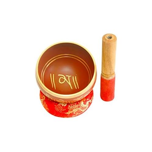  Royal Sapphire tibetan singing bowl mantra healing energy bell meditation instrument antique vibration ~ stress relief ~ cushion ~ music relaxation명상종 싱잉볼