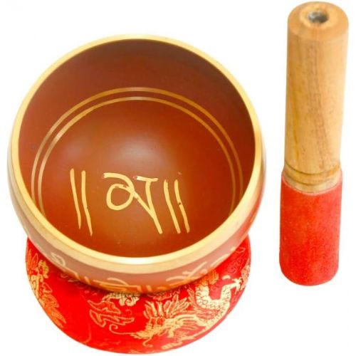  Royal Sapphire tibetan singing bowl mantra healing energy bell meditation instrument antique vibration ~ stress relief ~ cushion ~ music relaxation명상종 싱잉볼