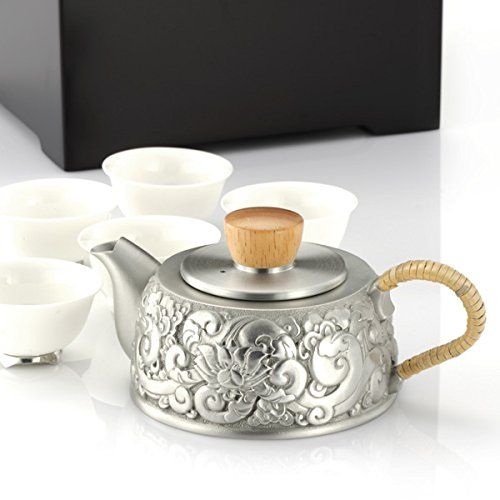  Royal Selangor Hand Finished Oriental Collection Pewter Purity Mini Tea Pot