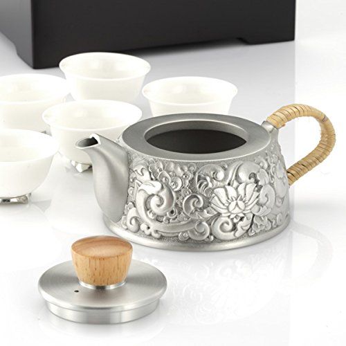  Royal Selangor Hand Finished Oriental Collection Pewter Purity Mini Tea Pot