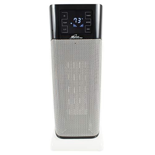  Royal Sovereign 22” Digital Oscillating Ceramic Tower Heater (HCE-220), White