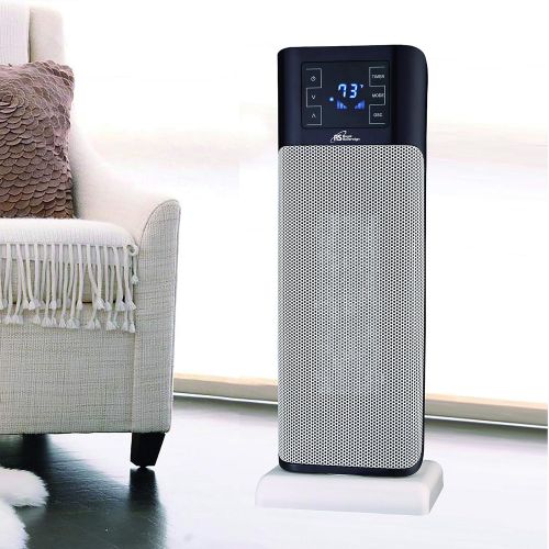  Royal Sovereign 22” Digital Oscillating Ceramic Tower Heater (HCE-220), White