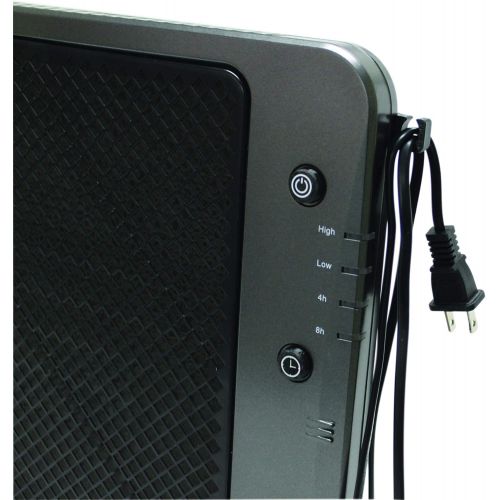  Royal Sovereign Infrared Panel Heater (RPH-260G), Small, Graphite