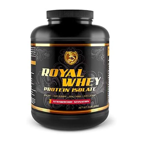  Royal Sports Nutrition Royal Whey Protein Isolate 5lb Chocolate Delight