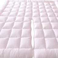 Royal Tradition sheetsnthings 2 Plush 100% Microfiber Top Split King Down Alternative Mattress Pad/Topper