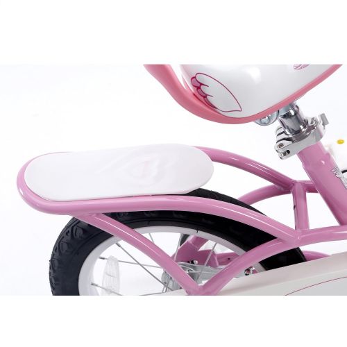  Royalbaby RoyalBaby Little Swan Elegant Girls Bike, 14-16-18 inch Wheels, Pink and White