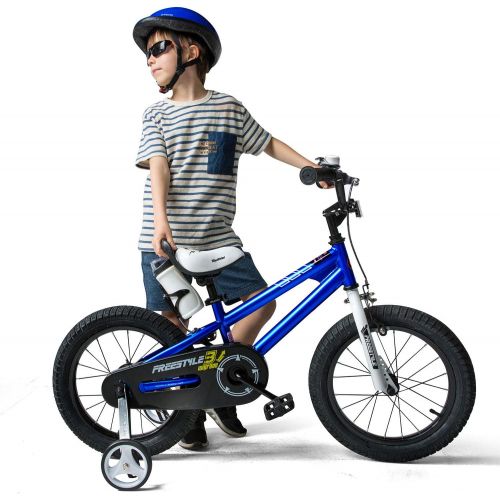  [아마존베스트]Royalbaby RoyalBabyFreestyleKid’sBike for BoysandGirls, 12 14 16inchwithTrainingWheels,16 18 20inchwithKickstand, inMultiple C